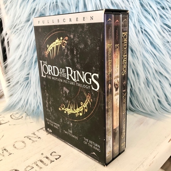 Lord of the Rings, The Motion Picture Trilogy 3 DVD Box Set, 6 Discs, Widescreen - Picture 1 of 12